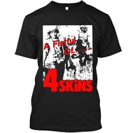New Fashion The 4-Skins A Fistful Of 4-Skins English Music T-Shirt