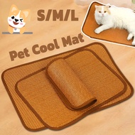 【Yohei】COD ที่นอนสัตว์เลี้ยง เสื่อเย็นสัตว์เลี้ยง ที่นอนแมวเย็น Pet Cool Mat S/M/L ระบายความร้อนได้ดี