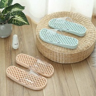 slippers bedroom slippers Beixiduo Massage Slippers Bathroom Bathing Anti-slip Hollow Leaking Plasti