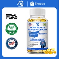 Brain Capsules with Vitamin B6 , Memory , Focus, Intelligence, Brain Function Health