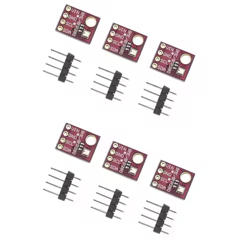 N09R-6PCS BME280 5V Digital Sensor Temperature Humidity Barometric Pressure Sensor Module I2C SPI BM