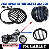 Motorcycle Headlamp Headlight Cover Grill Guard Protector For Harley Sportster XL 883 Iron 1200 XL88