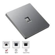 RJ45 Single Port LAN Network Wall Socket