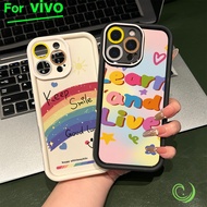 For Vivo Phone Case Rainbow Y20 Y20s Y12s Y12A Y17 Y12 Y15 Y11 Y12i Y15A Y200 V40 V40PRO Y