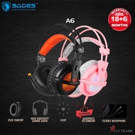 Sades A6 Virtual 7.1 Surround Sound Gaming Headset