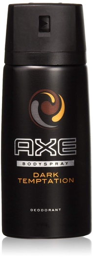 Body Spray Dark Temptation, International Version, 150 Ml (Pack of 6) AXE Body Spray Dark Temptation