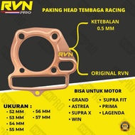 RVN PERPAK GASKET PACKING BLOCK HEAD COPPER SUPRA X GRAND PRIMA ASTREA WIN LEGEND SUPRA FIT NEW REVO