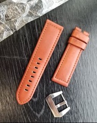 全新Panerai 代用錶帶 連不鏽鋼錶扣 (加送一條用過)
