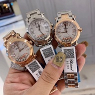 [Special Offer] chopard chopard Smart Happy Diamond Ladies Watch Dancing Watch Stainless Steel Case 