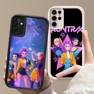 BR-42 Kpop Demon Hunters Soft Silicone Casing for Samsung A55 A54 M15 S25 S24 S21 FE Ultra
