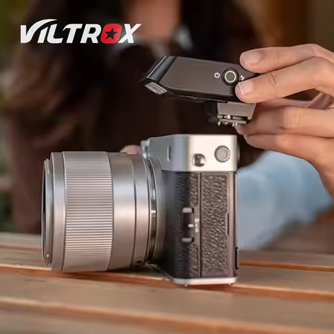 Viltrox Vintage Z2 Mini TTL Hot Shoe Camara Foldable Flash