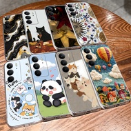 For Realme C73 4G 5G Case Cute Cartoon Animal Clear Soft Silicone Full Protective Casing For RealmeC