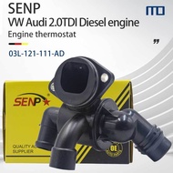 Volkswagen thermostat VW Golf TIGUAN Passat EOS Audi A6 Q3 Q5 2.0TDI Diesel engine thermostat 03L121