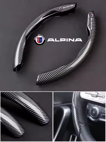 Cat Steering Wheel Cover For ALPINA B3 B4 B5 B7 B8 D3 D4 D5 XD3 XD4 XB7 B12 F20 G05 G10 G20 G30 G45 