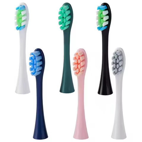 6Pcs Suitable for OCLEAN/OKLIN X Electric Toothbrush Head One/SE/XPRO/Z1/AIR Universal Replacement H