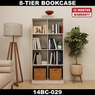 Mobilia 8 Tier Bookcase / 8 Cube Bookcase / Almari Buku / Rak Buku Rack Shelf / Book Shelf Display C