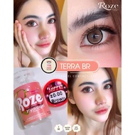 คอนแทคเลนส์ ไฮโดรเจล Roze Terra ค่าอมน้ำ55% ตาโต