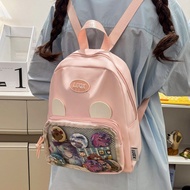 Ins Ita Backpack Student Schoolbag New Cartoon All-Matching Mini Backpack Girl's Cute Mini Casual Ba
