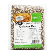 🍀LOHAS Organic Tri-Colour Quinoa (500gm)**Gluten Free**NON GMO** Products of Bolivia**