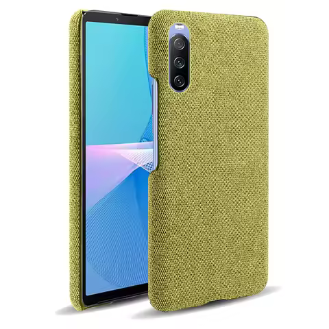 For Sony Xperia 10 III XA3 XA1 XA2 Ultra X XA Cover Luxury Cloth Texture Fitted Case For Sony Xperia