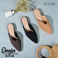 Deeja Pump Wedges by Rizka women shoes