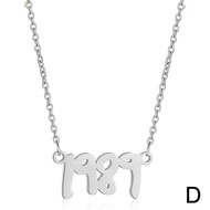 Taylor SWIFT 1989 NECKLACE - TAYLOR SWIFT MERCHANDISE NECKLACE 1989 ALBUM TAYLOR SWIFT