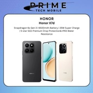 Honor X7d 4G 8GB RAM 512GB ROM | Snapdragon 685 | 6500mAh Battery | Original Set
