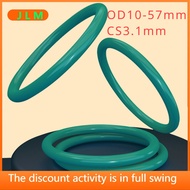 ((JLMA2) Green Fluorine Rubber Ring O Ring O Ring O Ring [OD10-57mm * CS3.1mm] O-Ring Sealing Ring G