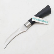 pisau kupas pengupas belah buah serut bambu okulasi tanaman sadap getah lengkung kecil paring knife 