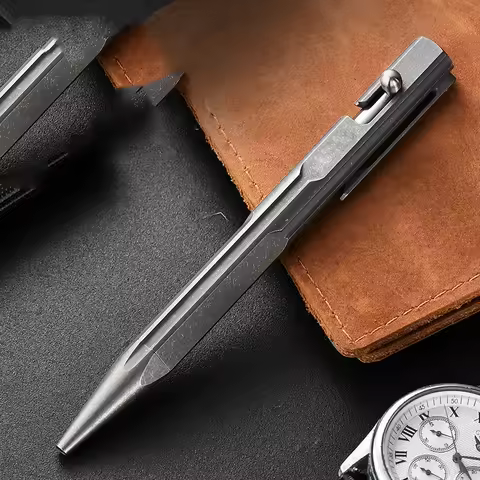 130*12mm EDC titanium alloy Tactical self-defense Pen G2 coil mutifunction gun type pocket signature
