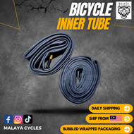 Bicycle inner tube tiub Basikal  12" 16" 18" 20" 26" 27.5" 29" MTB (1pc) FATBIKE INNER TUBE 26"