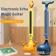 [AhQ ornaments} เครื่องดนตรีไฟฟ้าญี่ปุ่น Otamatone สังเคราะห์ลูกอ๊อดไฟฟ้าน่ารักของเล่นเปียโนคาลิมบาสำหรับเด็ก