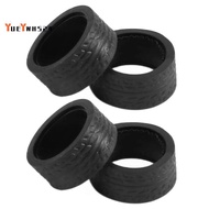 4Pcs Rubber Tyre Tires Wheel for  K969 K989 P929 Iw04M  Iw02 Mini-Z Mini-D Mini-Q 1/28 RC Drift Raci
