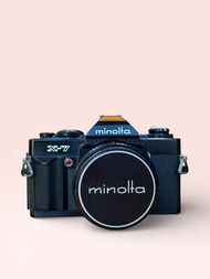 กล้องฟิล์ม MINOLTA X-7   MINOLTA MC ROKKOR-PF 50MM.F1.7  MD MOUNT
