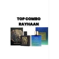 TOP COMBO pacific Aura 100ML EDP +Rayhaan Lion 100ML EDP From