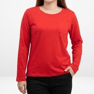 PLAIN LONG-SLEEVED T-SHIRT SPANDEX RAYON T-SHIRT LONG SLEEVE TSHIRT LONG SLEEVE T SHIRT WOMEN