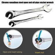 8mm-19mm Tubing Ratchet Wrench Tubing Ratchet Wrench Double Spanners Tools Oil Wrench Open end ratch