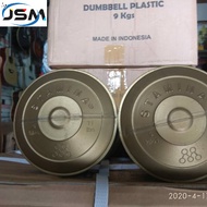 Barbell 5kg Plastic Dumbell Stamina Brand