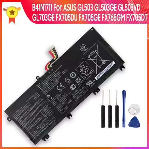 Replacement Battery B41N1711 For ASUS GL503 GL503GE GL503VD GL703GE GL703VM FX705DT FX705DU FX705GD 