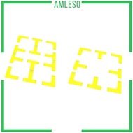 [Amleso] Pickleball Court Marker, Mini Court Maker, Non-slip, Easy Setup, Line Marking, Marker for