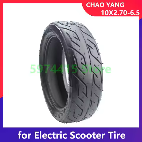 10x2.70-6.5 Tubeless Tire for Electric Scooter Front and Rear Wheels Wear-Resistant 10*2.70-6.5 Vacu