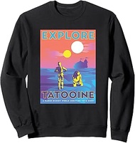 A New Hope C-3PO and R2-D2 Explore Tatooine Sweatshirt