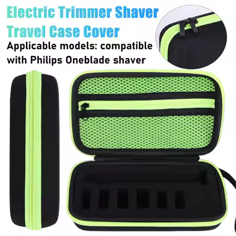 Hard Travel Case Electric Trimmer Shaver Travel Case Cover Carrying Bag for Philips OneBlade and Acc