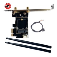 PCIE WiFi Card Adapter Wireless Network Card M2 NGFF Bluetooth Converter for Desktop Wi-Fi 8260 8265