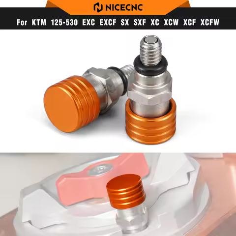 M4x0.7 Fork Air Bleeder Valves For KTM EXC 300 SX 125 250 XC 350 SXF 450 690 Enduro R SMC R 990 Adve