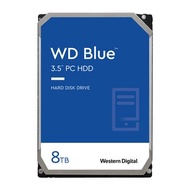 WD 威騰 【藍標】3.5吋 8TB 128M 5640R 3年保 桌上型硬碟(WD80EAZZ)