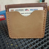Leather/wallet/kad holder untuk 6 kad