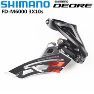 SHIMANO | SHIMANO DEORE FD-M6000-H Front Derailleur Front-Pull Middle Clamp Band M610-B MTB 3x10-Spe