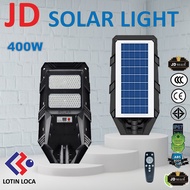 JD Solar lightsLED SMD พร้อมรีโมท รับประกัน 1 ปี JD-T 600W 400W ไฟสนามโซล่าเซล ไฟถนนโซล่าเซลล์ โคมไฟโซล่าเซล หลอดไฟโซล่าเซล JD ไฟสนามโซล่าเซล