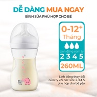 [ HOẠ TIẾT ] Bình sữa Avent Natural hoạ tiết Mẫu mới 260ml chính hãng Avent
